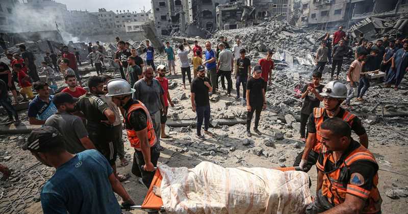 "طوفان الأقصى".. الاحتلال يواصل ارتكاب المجازر في غزة ويقصفها بأكثر من 6 آلاف قنبلة