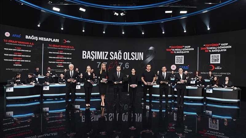 "تركيا قلب واحد" .. حملة تبرعات تجمع 6.1 مليارات دولار في 7 ساعات