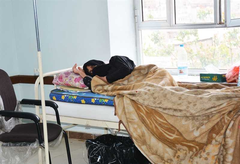 وفاة وإصابة 35 شخصاً بالكوليرا في إحدى بلدات يريم شمالي إب