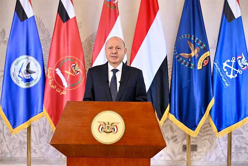 اليمن.. الرئيس العليمي يعلن بدء معركة التحرير لإنهاء الانقلاب الحوثي وبسط نفوذ الدولة على كامل التراب الوطني