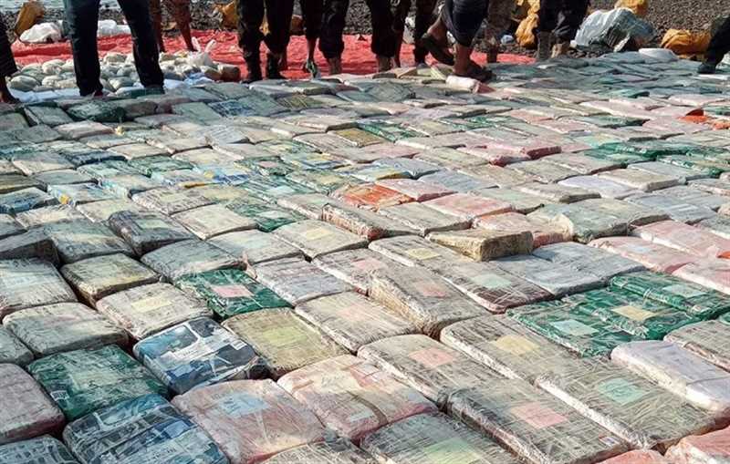 حملة أمنية حكومية تضبط شحنة مخدرات كبيرة قبالة سواحل لحج
