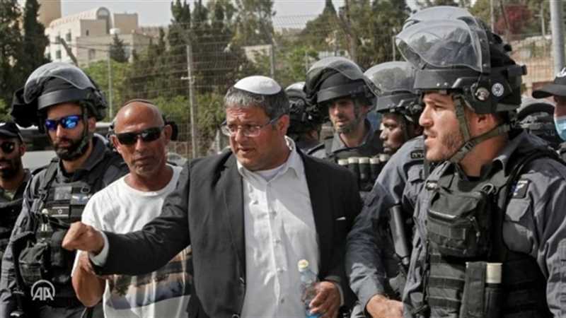فلسطين..وزير الأمن القومي للإحتلال الإسرائيلي يقتحم المسجد الأقصى