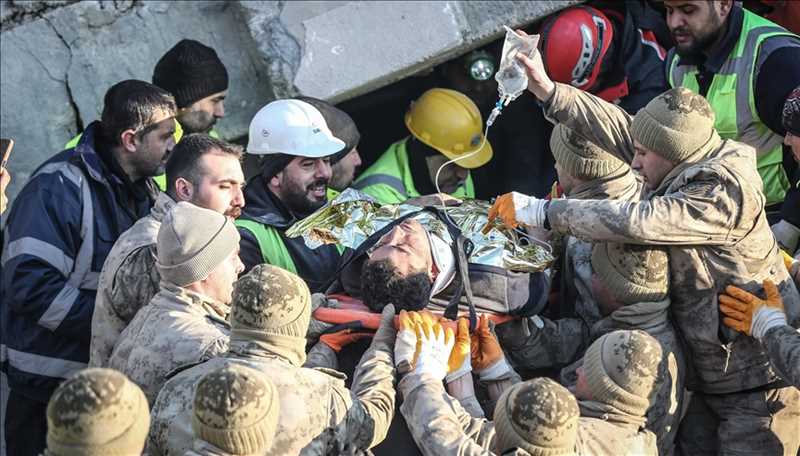 ارتفاع وفيات زلزال تركيا وسوريا إلى أكثر من 25 ألفا