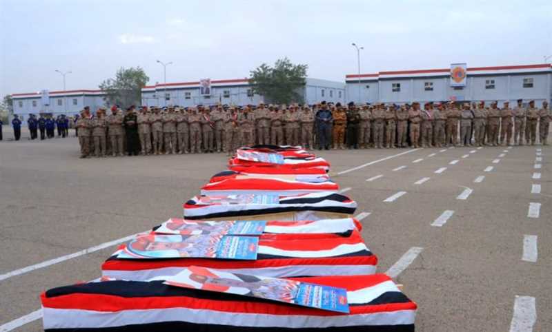 الجيش ينشر أسماء شهدائه الذين قضوا في اعتداء مجاميع الانتقالي على المنطقة العسكرية الأولى