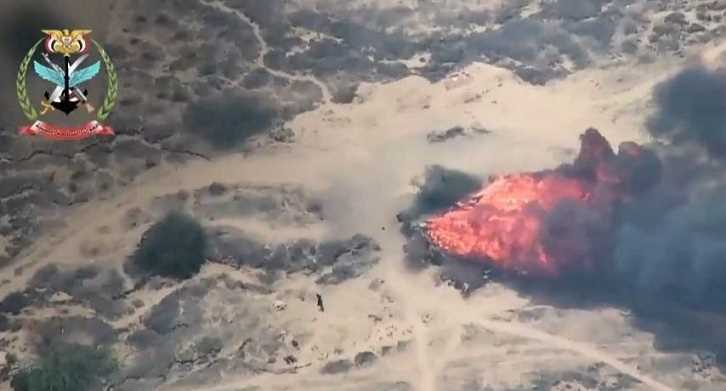 الطيران المسير للجيش اليمني يواصل هجماته ضد مليشيا الحوثي في عدة محافظات