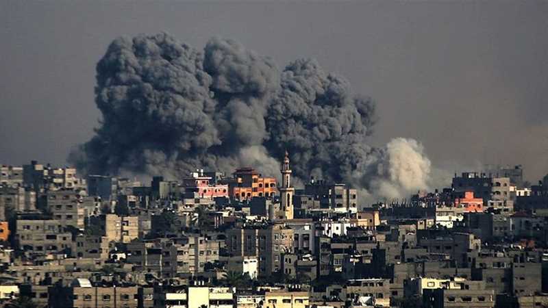الاحتلال الإسرائيلي يواصل قصفه المكثف على قطاع غزة وعشرات الشهداء بمجزرة جديدة في رفح وخان يونس