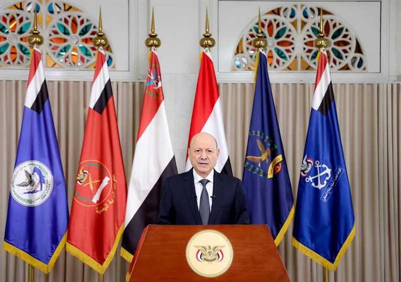 "الهدف استعادة صنعاء"..الرئيس العليمي يدعو إلى التعبئة والنفير لمواجهة مليشيا الحوثي