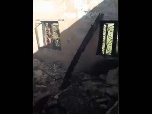 مجهولون يُحرقون منزل مواطن في سحول إب