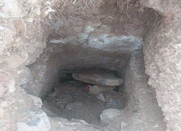 مجهولون يعبثون بمقبرة أثرية في مدينة ظفار التاريخية شرقي إب