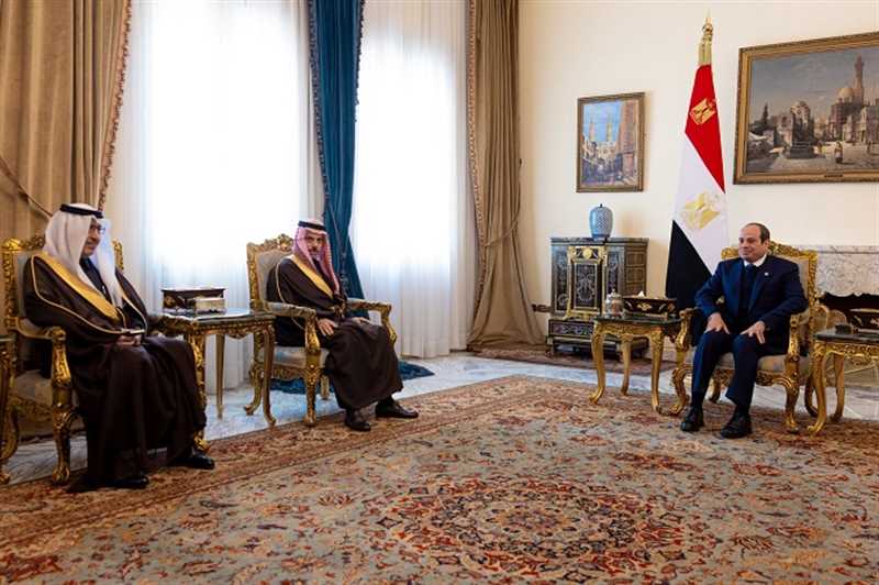 تأكيد سعودي مصري على ضرورة التوصل لحلول سلمية للأزمة اليمنية بما يحفظ وحدة البلاد