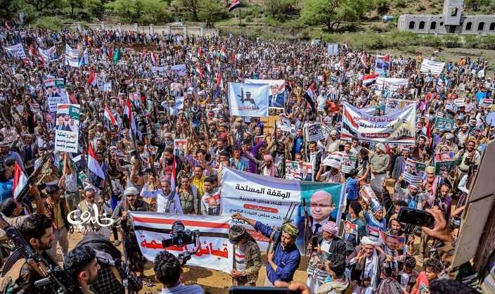 تعز.. أبناء الحجرية يعلنون تأييدهم للقيادة السياسية وإسناد معركة التحرير