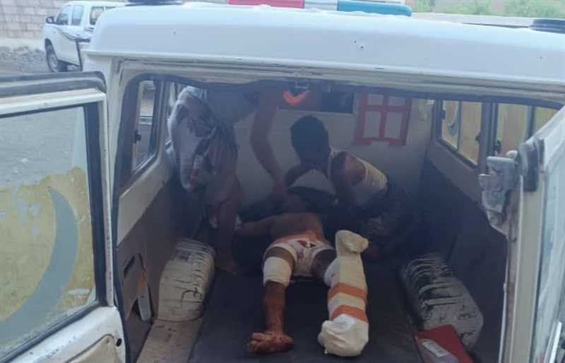 لحج..مقتل شاب وإصابة طفل بانفجار لغم حوثي ومقذوف من مخلفات الحرب